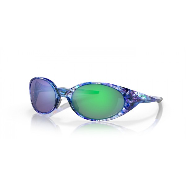 Oakley Eye Jacket Redux Shift Collection Sunglasses Silver Frame Prizm Jade Lens