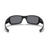 Oakley Fives Squared Sunglasses Polished Black Frame Grey Lens