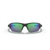 Oakley Flak 2.0 Low Bridge Fit Sunglasses Matte Black Frame Prizm Jade Polarized Lens