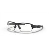 Oakley Flak 2.0 Low Bridge Fit Sunglasses Polished Black Frame Clear Lens