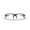 Oakley Flak 2.0 Low Bridge Fit Sunglasses Polished Black Frame Clear Lens