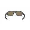 Oakley Flak 2.0 Low Bridge Fit Sunglasses Steel Frame Prizm Ruby Lens