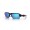 Oakley Flak 2.0 XL Sunglasses Polished Black Frame Light Prizm Sapphire Polarized Lens