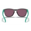 Oakley Frogskins Origins Collection Sunglasses Matte Black Frame Prizm Jade Lens