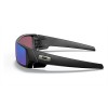 Oakley Gascan Sunglasses Matte Black Frame Prizm Sapphire Polarized Lens