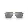 Oakley Gauge 6 Sunglasses Silver Frame Prizm Tungsten Lens