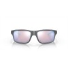 Oakley Gibston Sunglasses Gray Frame Prizm Snow Sapphire Lens