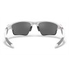 Oakley Half Jacket 2.0 Xl Sunglasses Polished White Frame Prizm Black Polarized Lens