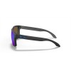 Oakley Holbrook Low Bridge Fit Sunglasses Matte Black Frame Prizm Sapphire Polarized Lens