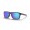 Oakley Holbrook Mix Low Bridge Fit Sunglasses Matte Black Tortoise Frame Prizm Sapphire Polarized Lens