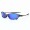 Oakley Juliet Sunglasses Matte Black Frame Blue Polarized Lense