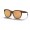 Oakley Low Key Sunglasses Matte Brown Tortoise Frame Prizm Rose Gold Polarized Lens