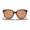 Oakley Low Key Sunglasses Matte Brown Tortoise Frame Prizm Rose Gold Polarized Lens