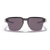 Oakley Lugplate Sunglasses Satin Black Frame Prizm Grey Lens