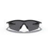 Oakley M Frame Sunglasses Black Frame Grey Lens