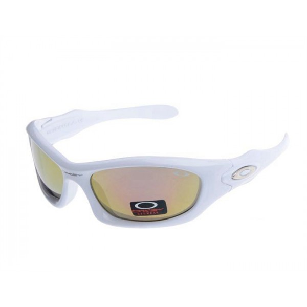 Oakley Monster Dog Sunglasses Polished White/Fire Iridium