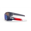 Oakley New England Patriots Gascan Sunglasses Blue Frame Prizm Sapphire Lens