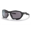 Oakley Plazma Sunglasses Matte Black Frame Prizm Grey Polarized Lens