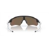 Oakley Radar EV Path Heritage Colors Collection Sunglasses Carbon Frame Prizm Rose Gold Lens