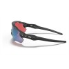 Oakley Radar Ev Path Prizm Snow Collection Sunglasses Matte Black Frame Prizm Snow Sapphire Lens