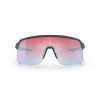 Oakley Sutro Lite Sunglasses Matte Carbon Frame Prizm Snow Sapphire Lens