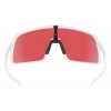 Oakley Sutro Sunglasses Polished White Frame Prizm Snow Sapphire Lens