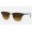 Ray Ban Clubmaster @Collection RB3016 Sunglasses Gradient + Black Frame Brown Gradient Lens