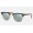 Ray Ban Clubmaster Flash Lenses RB3016 Sunglasses Flash + Tortoise Frame Silver Flash Lens