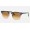 Ray Ban Clubmaster Fleck RB3016 Sunglasses Gradient + Spotted Brown And Blue Frame Light Brown Gradient Lens