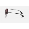 Ray Ban Erika Classic RB4171 Sunglasses Polarized Mirror + Black Frame Purple Mirror Lens
