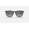 Ray Ban Erika @Collection RB4171 Sunglasses Polarized + Black Frame Black Lens