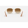 Ray Ban Hexagonal Collection RB3548 Sunglasses Light Brown Gradient Gold