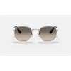 Ray Ban Hexagonal Collection Online Exclusives RB3548 Sunglasses Light Grey Silver