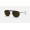 Ray Ban Marshal RB3648 Sunglasses Black Frame Polarized Green Classic G-15 Lens