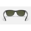 Ray Ban New Wayfarer Flash RB2132 Sunglasses Flash + Black Frame Silver Flash Lens