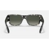 Ray Ban Nomad Fleck RB2187 Sunglasses Grey Havana Frame Grey Gradient Lens