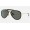 Ray Ban Outdoorsman Reloaded RB3428 Sunglasses Black Frame Polarized Green Classic G-15 Lens