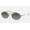 Ray Ban Oval Double Bridge RB3847 Sunglasses Grey Gunmetal
