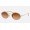 Ray Ban Oval Double Bridge RB3847 Sunglasses Pink Gold
