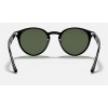 Ray Ban RB2180 Sunglasses Black Frame Green Classic Lens