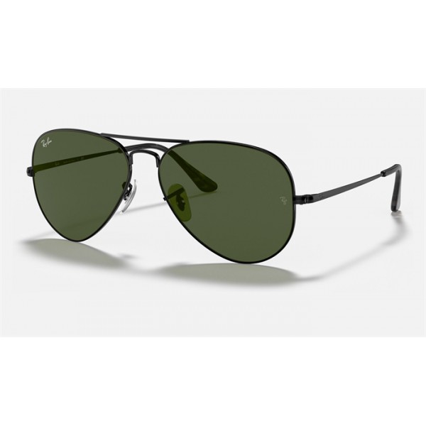 Ray Ban RB3689 Sunglasses Green Classic G-15 Black