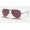 Ray Ban RB3689 Sunglasses Violet Polarized Classic Gunmetal