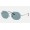Ray Ban Roctagon RB1972 Sunglasses Blue Classic Silver