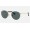 Ray Ban Round Craft RB3475Q Sunglasses Blue Denim Frame Blue Classic Lens