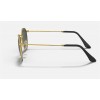 Ray Ban Round Metal @Collection RB3447 Sunglasses Gradient + Gold Frame Grey Gradient Lens