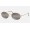 Ray Ban Round Oval RB3547 Sunglasses Gradient Mirror + Grey Frame Grey Gradient Mirror Lens