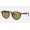 Ray Ban Round RB2180 Low Bridge Fit Sunglasses Classic B-15 + Tortoise Frame Brown Classic B-15 Lens