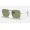 Ray Ban Square Classic RB1971 Sunglasses Light Green Classic Silver