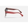 Ray Ban State Street RB2186 Sunglasses Blue Gradient Red