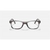 Ray Ban The Timeless RB5228 Sunglasses Demo Lens + Striped Grey Frame Clear Lens